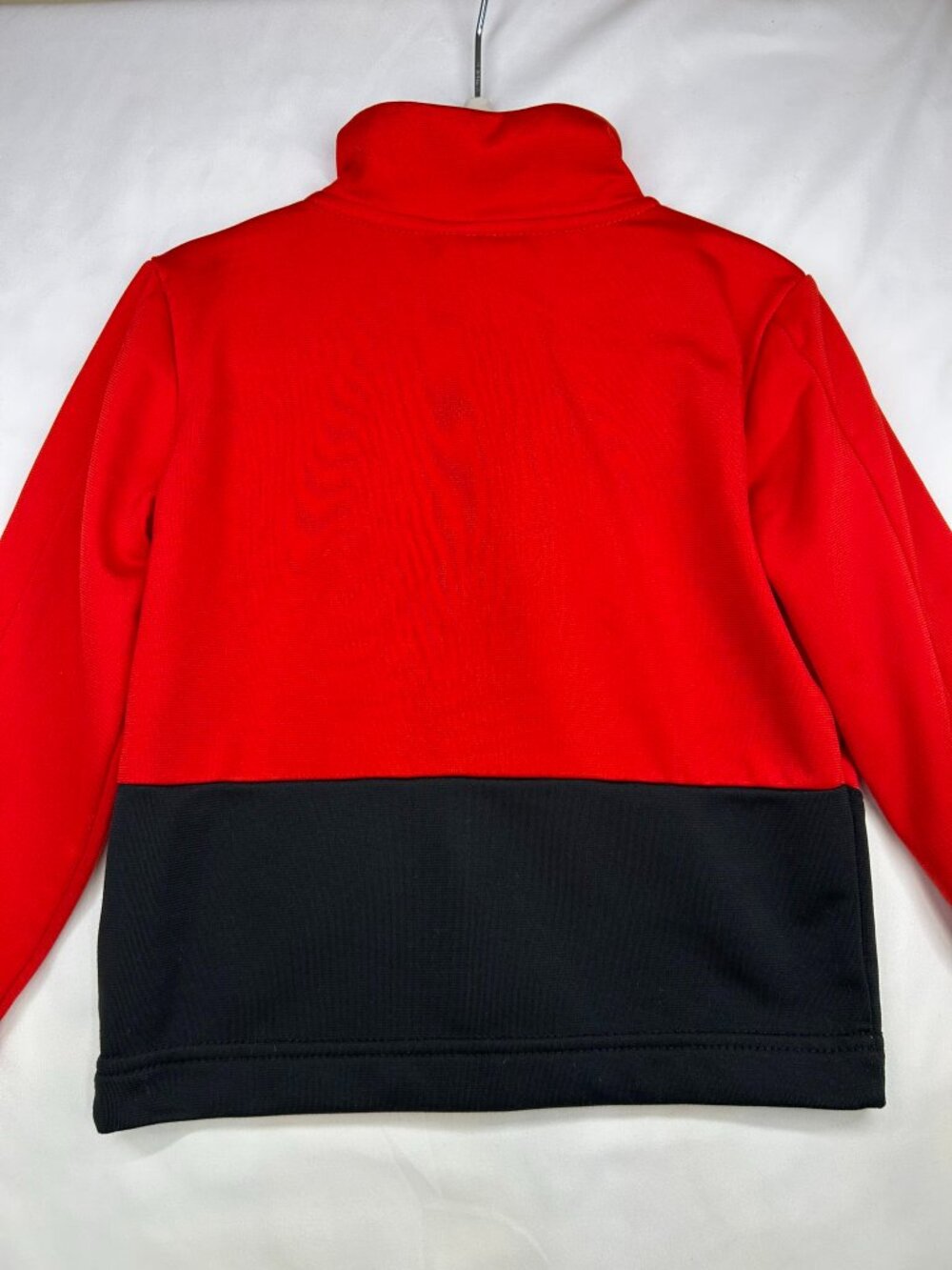 Nike Zipper Sweatshirt And Pants Athletic Track Set Dry Fit Red Black 2T - Picture 6 of 12
